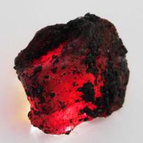Natural Red Ruby Huge Rough 166 Ct Earth Mined CERTIFIED Loose Gemstone 44.7 mm approx raudona