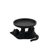 Cat Shaped Jewelry Tray Desktop Organizer Small Round Storage Dish for Rings Earrings and Accessories Holder One Size juoda