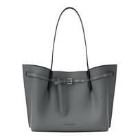 MICHAEL KORS Emilia silver hardware accessories Tote bag Tote bag shopping bag leather shoulder bag large size women's gray sidabras