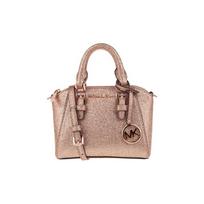 MICHAEL KORS Ciara Series Letter Logo Pendant Cow Leather Dinner Bag Dumpling Bag Hand-held Shoulder Crossbody Bag Women's Rose Gold auksas