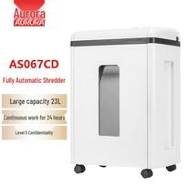 Aurora AS067CD High-Security Strip-Cut Paper Shredder CN plug (adapter included)