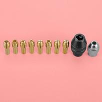 10Pcs Drill Chuck Collet Nut Set Repair Kit Fit For Rotary Tool Drill Bits Sanding Drums Polishing Wheels China Mainland
