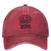 Skibidi Ohio Rizz Denim Baseball Cap Outdoor Sports Hip Hop Dad Hats Summer Unisex Teens Vintage Designer Baseball Caps One Size