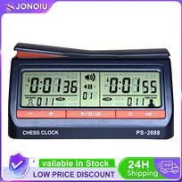 Chess Games Timer Multifunctional Chess Clock Hour Meter Stopwatch with  Delayed Countdown Function for International Chess China Mainland