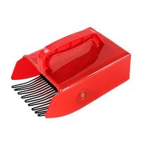 Blueberry Picker Scoop Metal Berry Picker Blueberry Collection Red Berry Picker Manual Gardening Tools Ergonomic Handle raudona