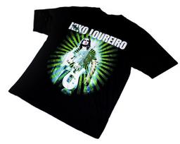 Retro Kiko Loureiro Gift For Fans Short Sleeve Cotton Black T Shirt S5XL AG808 Unisex T-Shirt S įvairiaspalvis