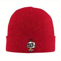 New Cult Of The Lamb HighRez Derp Hat Autumn Winter Beanies Ski Caps FeUnisex Unisex Acrylic Knitted Caps