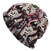 Anime Loona Cap Helluva Boss Casual Unisex Women Outdoor Skullies Beanies Hats Spring Warm Dualuse Bonnet Hat One Size