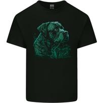 A Green Cane Corso Dog Mens Light Cotton T-Shirt S įvairiaspalvis