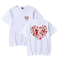 Junior H No Sufras Marškinėliai Sad Boyz Marškinėliai Koncertiniai Viršutiniai Vasariniai Moteriški/Vyriški Mados Atsitiktiniai Trumpomis Rankovėmis Streetwear Drabužiai S įvairiaspalvis