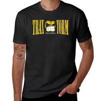 Traxtorm Records T-Shirt Summer Clothes Blacks Funnys Vintage Clothes T Shirts Men S įvairiaspalvis