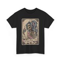 It's My 40th Birthday Tarot Card, Funny Skeleton Birthday T-Shirt S įvairiaspalvis