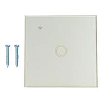 Remote Control Smart Light Switch 1 Gang WiFi Touch Switch with Voice Activation for Home Automation Solutions auksas