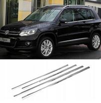 Vw Tiguan - Listwy Chrom Okienne Boczne Drzwi