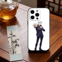 Anime J-Jujutsu Kaisen S-Satoru Gojo Phone Case Silicone Soft For IPhone 17 16 15 14 13 12 11 X XR Plus Pro Max Plus iPhone12