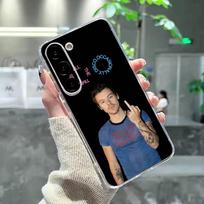 H-Harry Kiss All The Time S-Styles Phone Case For Samsung Galaxy A91,80,73,72 ,71,53,52,32 ,31,22,21s,20,Transparent Case Samsung a70