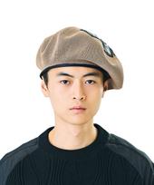 Andy Warhol PATCH BERET [Kashira] smėlis
