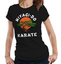 Miyagi-Do Karate Tshirt Semi Fitted Ladies Cobra Kai Karate Kid 80's Movie TV 4XL