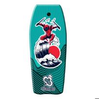 BodyBoard Board - MARBUENO - 10072NINJ - Robust Plastic - Multicolored - 93 x 46 x 30.5 cm gryna