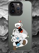 C-Cuphead Phone Case Color Silver Shell For IPhone 17 16 15 14 13 12 11 Pro Max Plus iPhone16pro