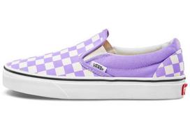 Vans Classic Slip On 'Checkerboard Violet Tulip' Women's VN0A38F7VLX 36