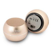 Guess Głośnik Bluetooth Guwsalged Speaker Mini Złoty/Gold