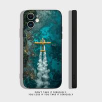 Aviation Airplane Instrument For iPhone 17,16,15,14,13,12,11,Pro,X,XS,Max,XR,Plus,Mini Soft Silicone Phone Case Black Shockproof iPhone12PRO