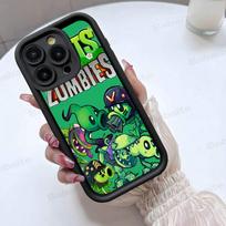 Plants Vs Game Z-Zombies Phone Case For IPhone 17 16 15 14 Plus 13 12 11 Pro Max Silicone Cover iPhone 15