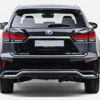 Lexus Rx Iv 2015-22 - Chromuota Chromuota Juosta Bagažinės Dangtis Po Registracijos Plokštelėmis