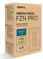 AQUAEL Media Pack Standard, Standartinis „FZN Pro“ filtravimo paketas: mechaninis ir biologinis filtravimas