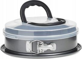 Torto ir kekso kepimo forma 5five 48980, sidabro sp., 28 cm x 28 cm