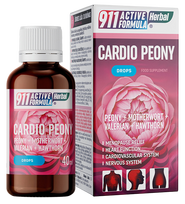 911 Cardio Peony lašai, 40 ml