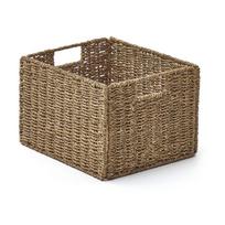 Iš jūržolės krepšiai 2 vnt. lentynai 32x27x22 cm Tossa – Kave Home