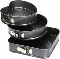 Torto ir kekso kepimo forma, rinkinys Secret de Gourmet, juoda sp., 26 cm x 26 cm