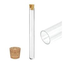 PP plastikinis mėgintuvėlis 15x150mm su kamščiu