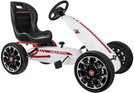 Jokomisiada Pedalais minamas kartingas "Abarath" | spalva: balta