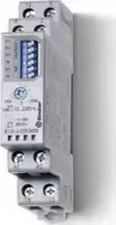 Finder Laiko relė 1P 16A 12-230V AC/DC 0,1s-10h daugiafunkcė AI, DI, SW, SP, BE, DE, Eeb 81.01.0.230.0000