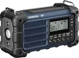 Nešiojamasis „Sangean MMR-99 DAB+“ avarinis radijas, vandenyno mėlynas