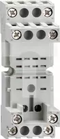 Lovato Electric Lizdas 4 C/O pramoninėms relėms, be ežektorinio laikiklio, varžtų gnybtai