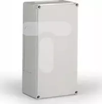 Ensto OABP204013G Cubo O korpusas 200x400x132mm ABS lygios pusės pilkas dangtelis OABP204013G