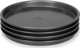 Patisse rinkinys kepimo formų žema uodega 20 cm juodasis plienas