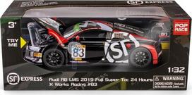 Rmz Hobby Audi R8 Lms 1:32 modelis su šviesos ir garso efektais