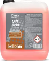 Clinex Rūgštinis koncentratas vonios kambarių valymui sanitarinėse patalpose CLINEX M3 Acid 5L Rūgštinis koncentratas vonios kambarių valymui sanitarinėse patalpose CLINEX M3 Acid 5L