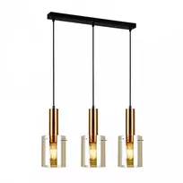 Italux Pakabinamas šviestuvas PND-5581-3-BRO+AMB