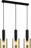 Italux Pakabinamas šviestuvas PND-5581-3-BK+AMB