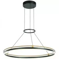 Italux Pakabinamas šviestuvas Merlot PND-54638R-28W-3K-BK-GD