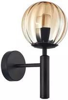 Italux Sieninis šviestuvas Ravena WL-2324-1 BK+AMB