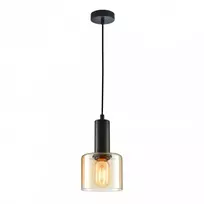Italux Pakabinamas šviestuvas Santia PND-65342-1-BK+AMB
