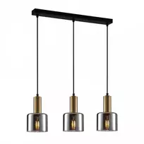 Italux Pakabinamas šviestuvas Santia PND-65342-3-BRO+SG