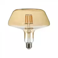 V-tac 8W LED filamentinė lemputė, E27, T180, gintaro sp., 1800K